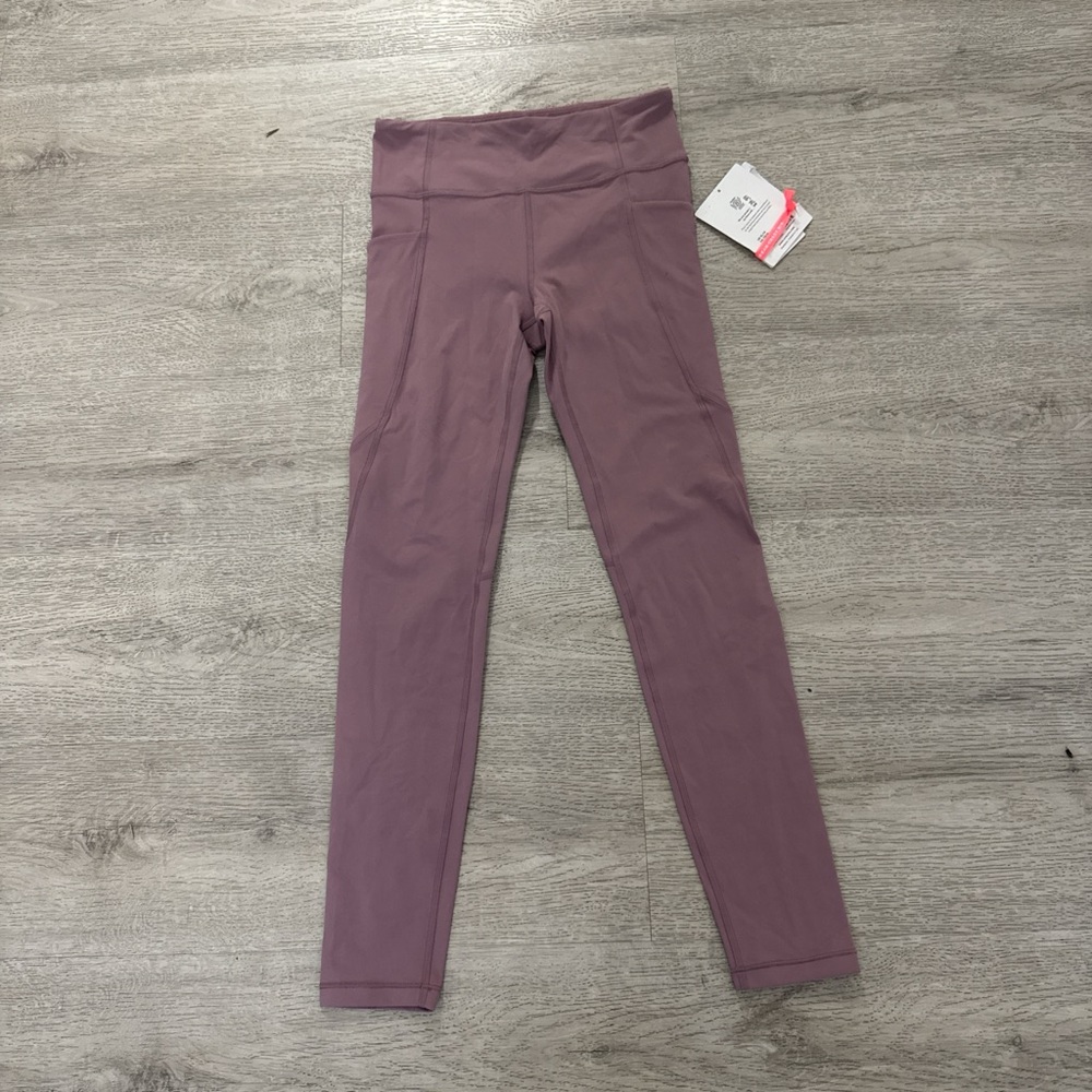 Athleta Kids Mauve Leggings